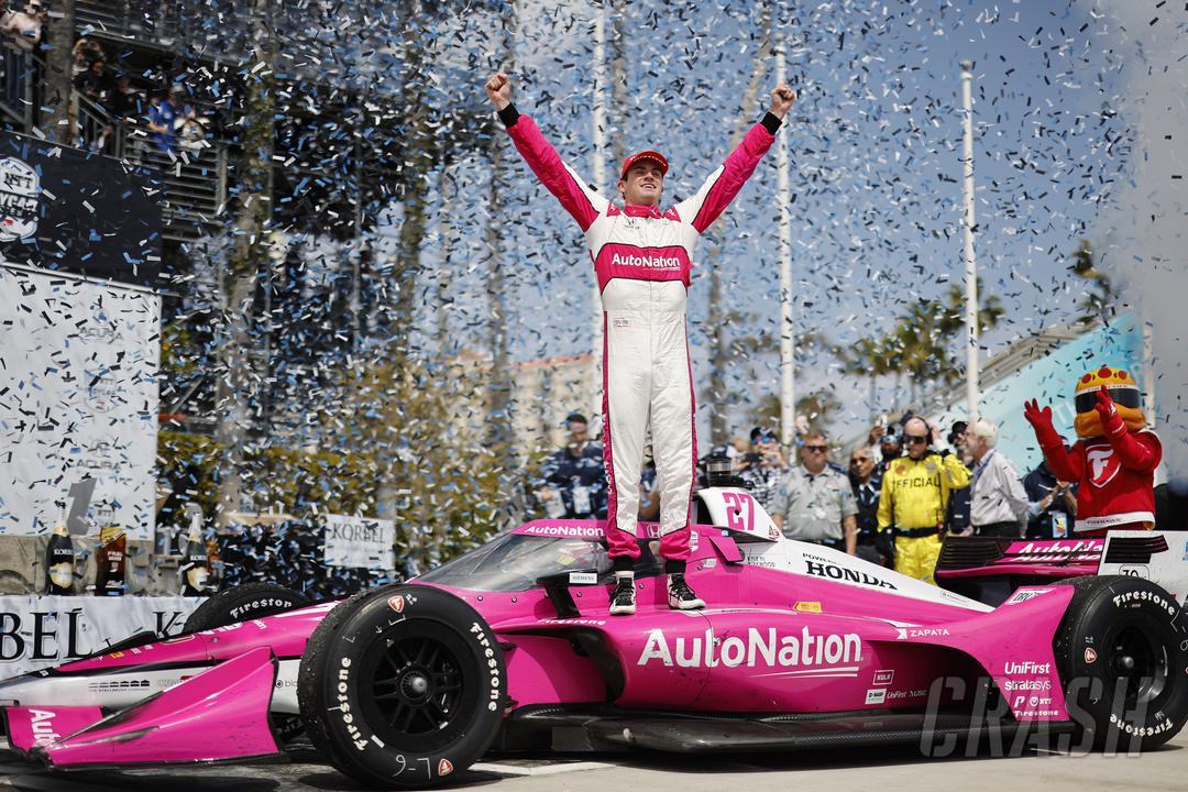 IndyCar Kyle Kirkwood Wins 48th Acura Grand Prix Of Long Beach Full   Kyle Kirkwood   Acura Grand Prix Of Long Beach   By  Joe Skibinski ReferenceImageWithoutWatermark M76611 